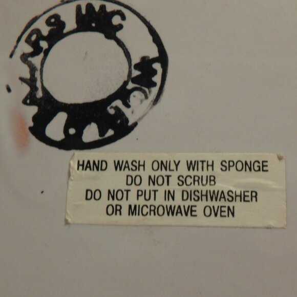 World Bazaars Lemon Citrus 13" Scalloped Serving Bowl Centerpiece Salad Fruit - Picture 7 of 8